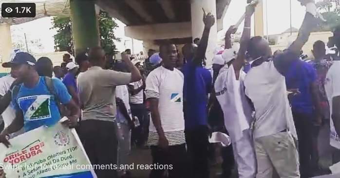 Yoruba Secessionists Occupied Oyo State Secretariat Over Agitation For Oduduwa Republic| GOVERNMEND