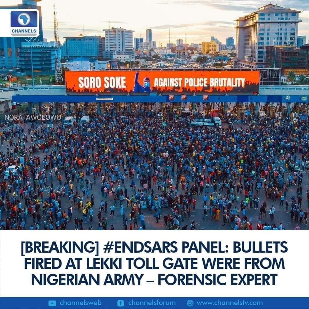 BUSTED: Forensic Investigator Reveals Proof Of Shootings By Nigerian Soldiers At Peaceful #EndSARS Protesters At Lekki Tollgate | GOVERNMEND