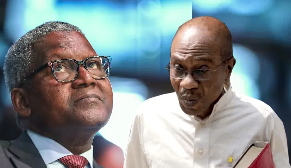 Rift Emerges Between Former CBN Governor Emefiele and Dangote