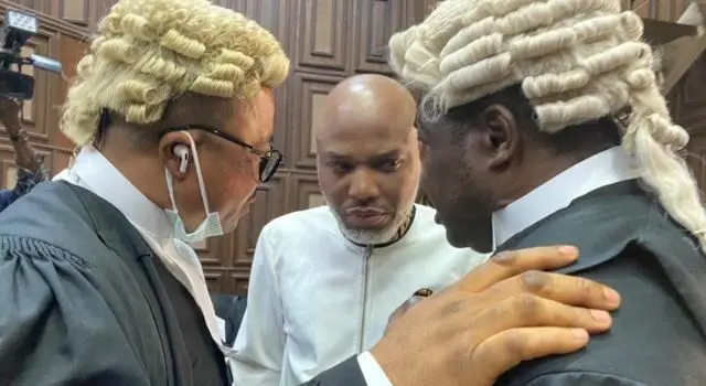 Nnamdi Kanu Dismisses Legal Team After Supreme Court Ruling, Cites Dissatisfaction with Performance