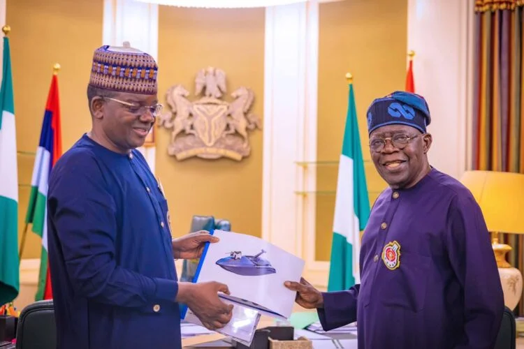 Minister of Defence Presents Hi-Tech Unmanned Vessels to President Tinubu