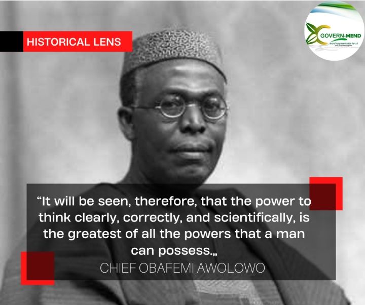 CHIEF OBAFEMI AWOLOWO – GovernMEND