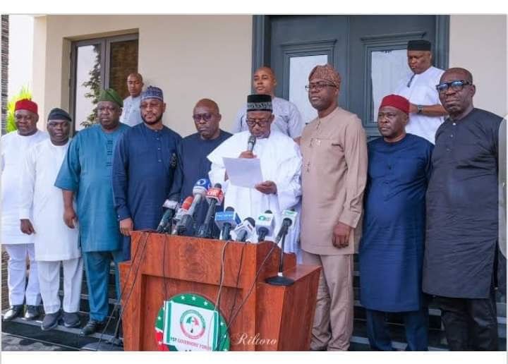 PDP Governors Declare Support for Organized Labour Demand on Minimum Wage